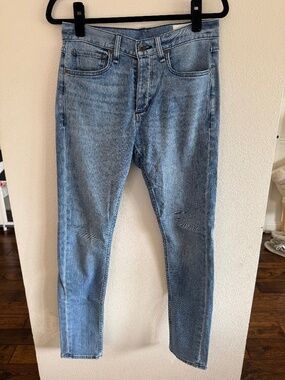 rag & bone Skinny Light Wash Blue Jeans 30W 32L